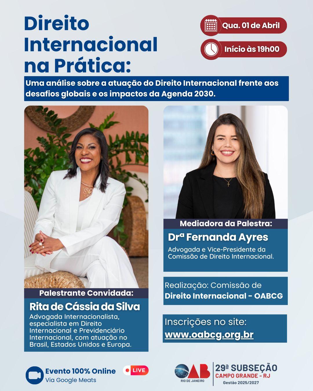 Dia 01/04 - Direito Internacional na Prática