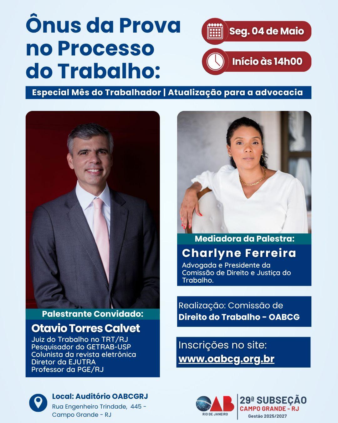 04/05 - Ônus da Prova no Processo de Trabalho